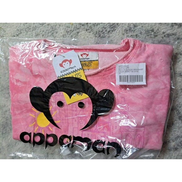 Appaman X Peanuts Kids Girl's Pink Long Sleeve Slouchy Graphic Sweatshirt Sz 4T - Picture 5 of 6